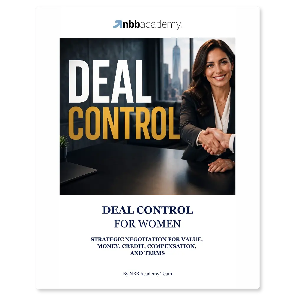 Deal Control for Women - NBB Academy premium eBook