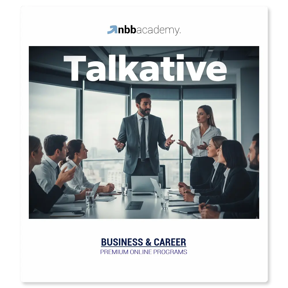 Talkative for Men - NBB Academy premium online program