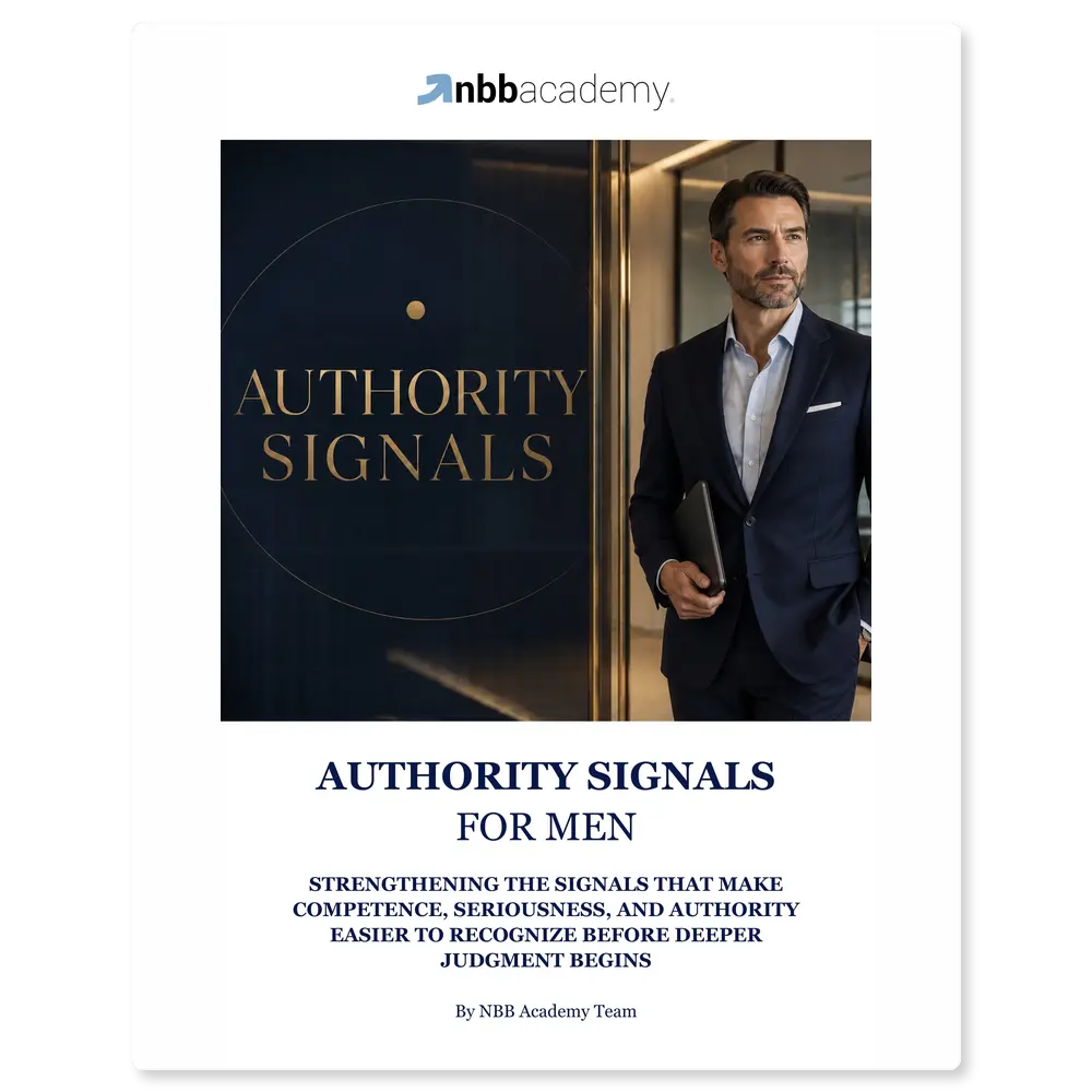 Authority Signals for Men - NBB Academy premium eBook