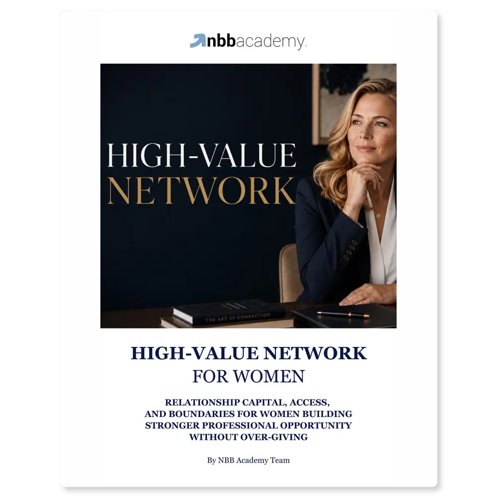 High-Value Network for Women - NBB Academy premium eBook
