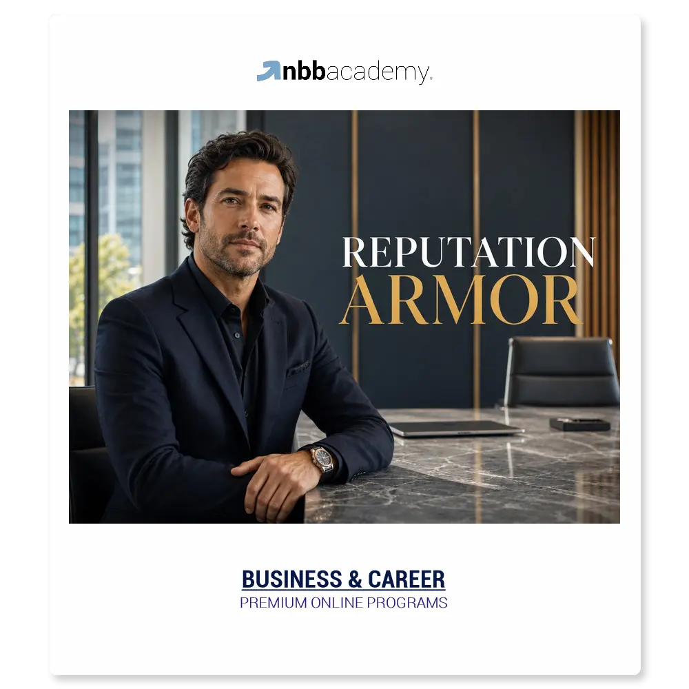 Reputation Armor for Men - NBB Academy premium online program