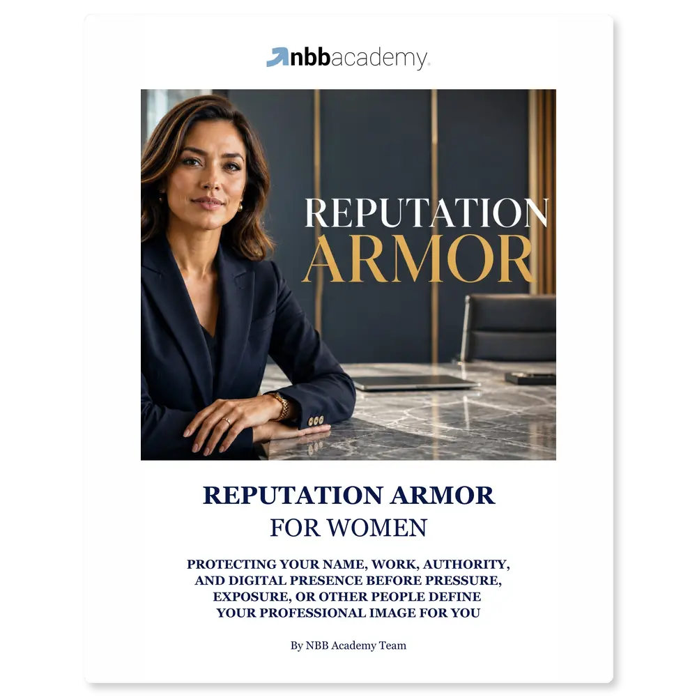 Reputation Armor for Women - NBB Academy premium eBook