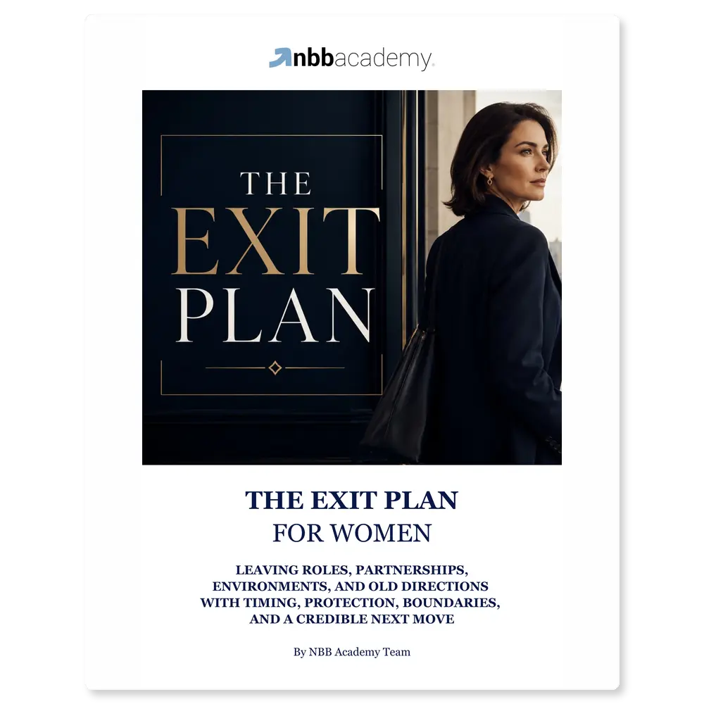 The Exit Plan for Women - NBB Academy premium eBook